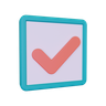 check-box 3d logo
