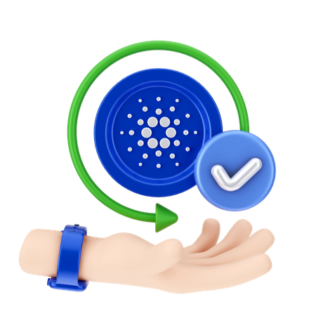 Check Cardanocoin  3D Icon
