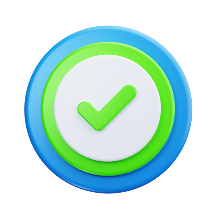 Check Circle  3D Icon