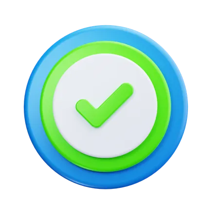 Check Circle  3D Icon