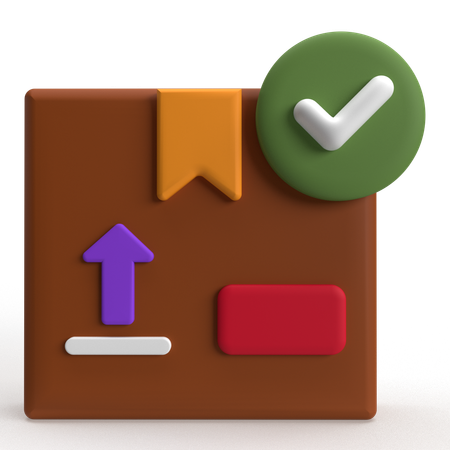 Check Delivery  3D Icon