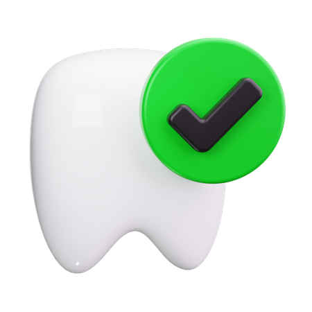 Verifique o dente  3D Icon