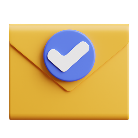 Check Email  3D Icon