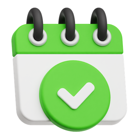Check Event  3D Icon