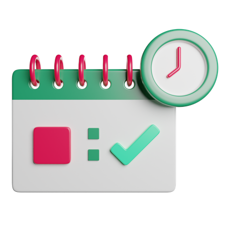 Check Event  3D Icon