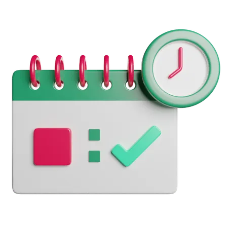 Check Event  3D Icon
