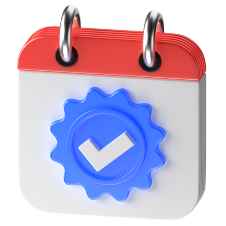 Check Event  3D Icon