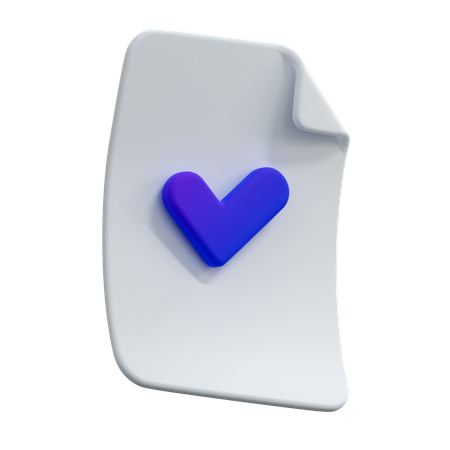 파일 확인  3D Icon