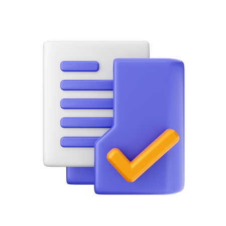 Check Folder  3D Icon