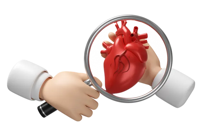 Check Heart  3D Icon