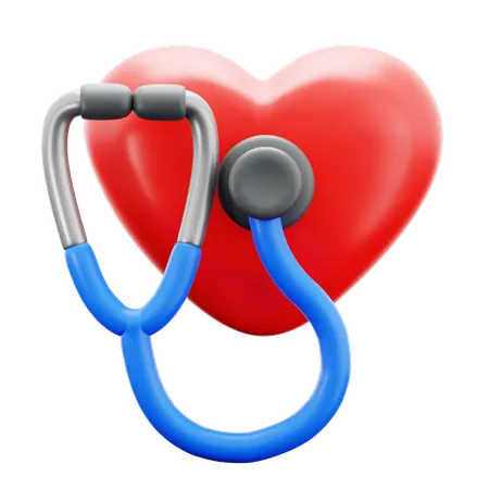 Check Heart Beat  3D Icon