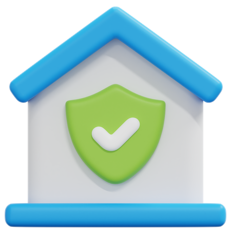 Check Home Security  3D Icon