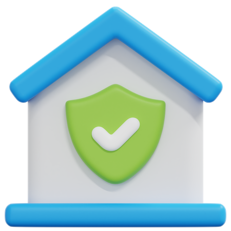 Check Home Security  3D Icon