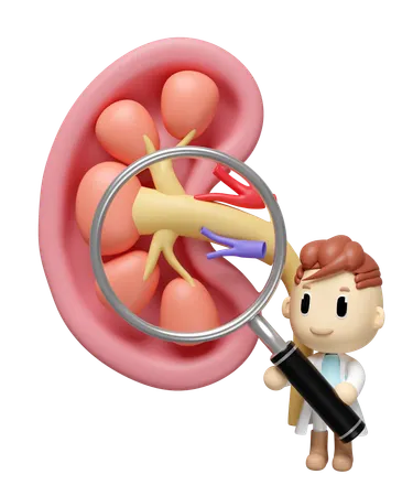 Check Kidney  3D Icon
