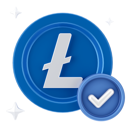 Verificar linecoin  3D Icon