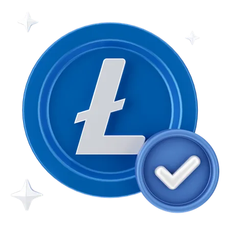 Verificar linecoin  3D Icon