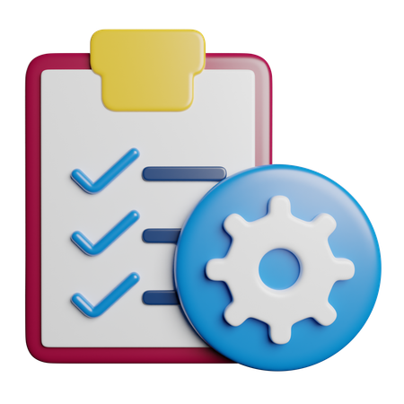 Check List  3D Icon