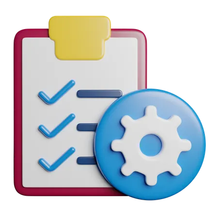 Check List  3D Icon