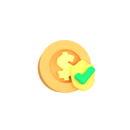 Check Money  3D Icon