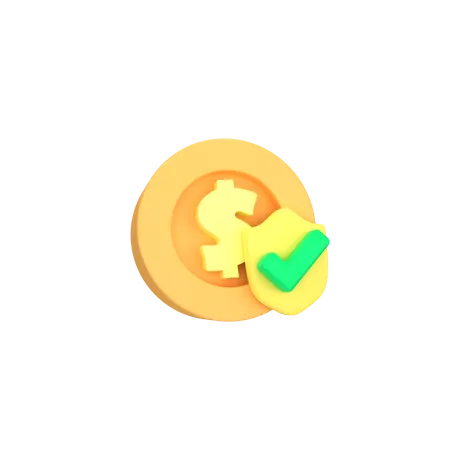 Check Money  3D Icon