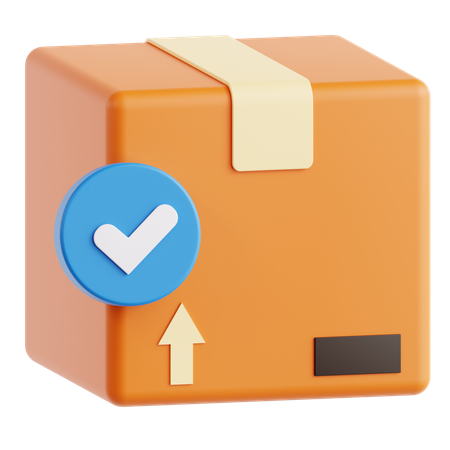 Check Package  3D Icon