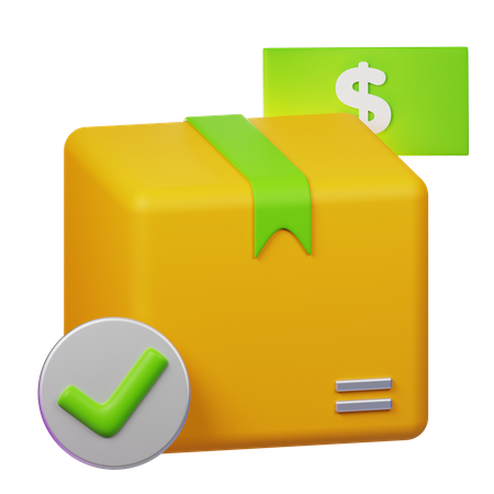 Check Package  3D Icon