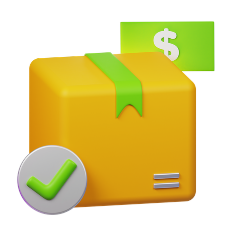 Check Package  3D Icon