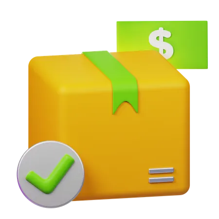 Check Package  3D Icon