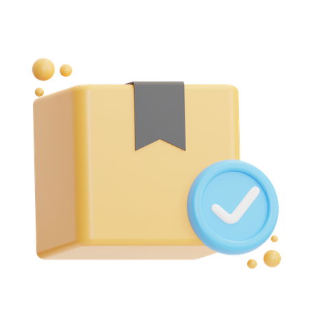 Check Package  3D Icon