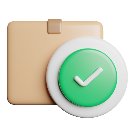 Check Package  3D Icon