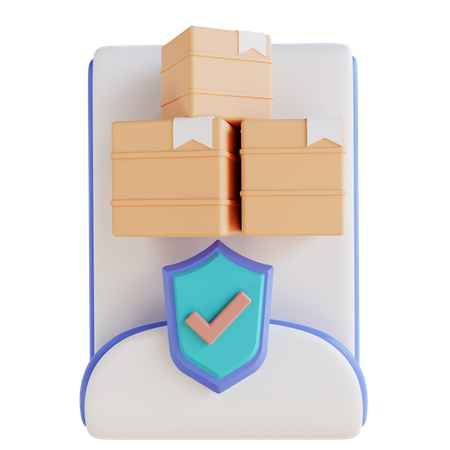 Check Package Security 3D Icon