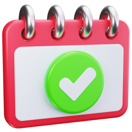 Check Planning  3D Icon