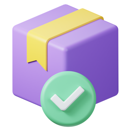 Check Product 3D Icon