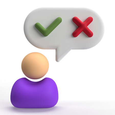 プロフィールを確認する  3D Icon