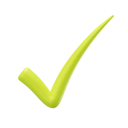 Scribble überprüfen  3D Icon