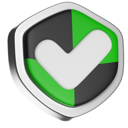 Check Security  3D Icon