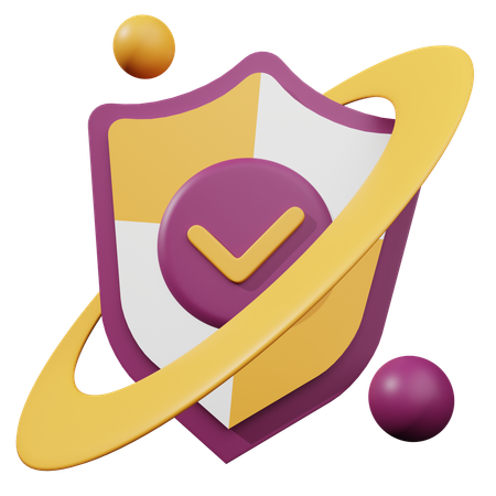 Vérifier la sécurité  3D Icon