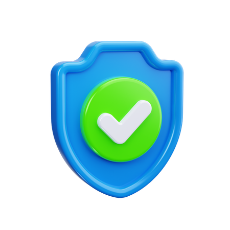 Check Security  3D Icon