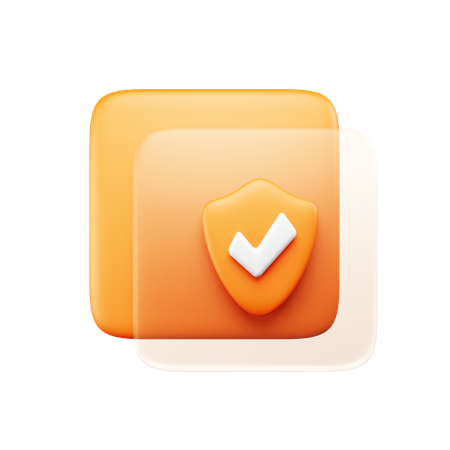 Check Security  3D Icon