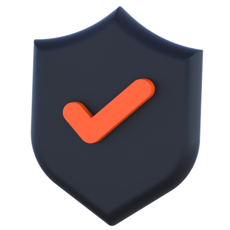 Check Security  3D Icon