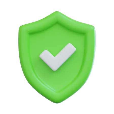 Check Security  3D Icon