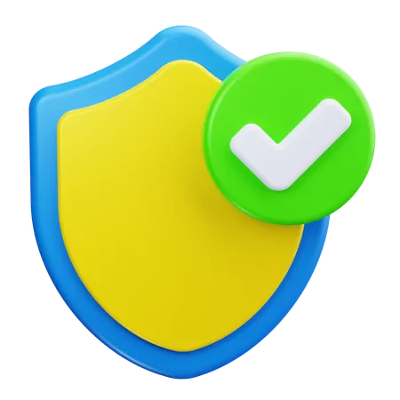 Check Security  3D Icon