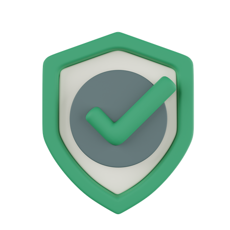 Check Security  3D Icon