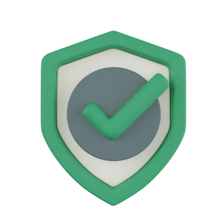 Check Security  3D Icon