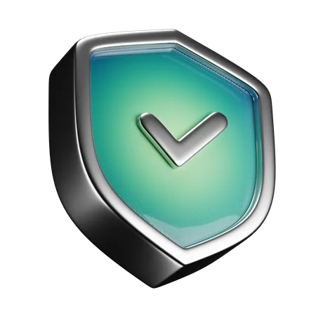 Check Security  3D Icon