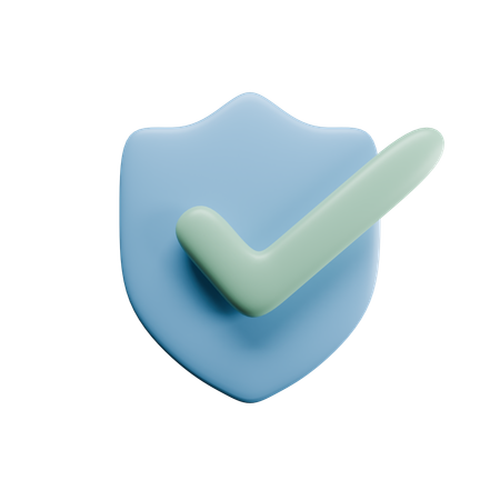 Check Security  3D Icon