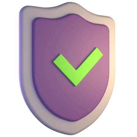 Check Security  3D Icon