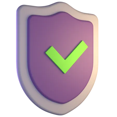 Check Security  3D Icon