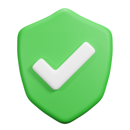 Check Security  3D Icon