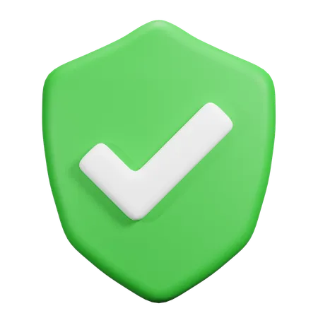 Check Security  3D Icon